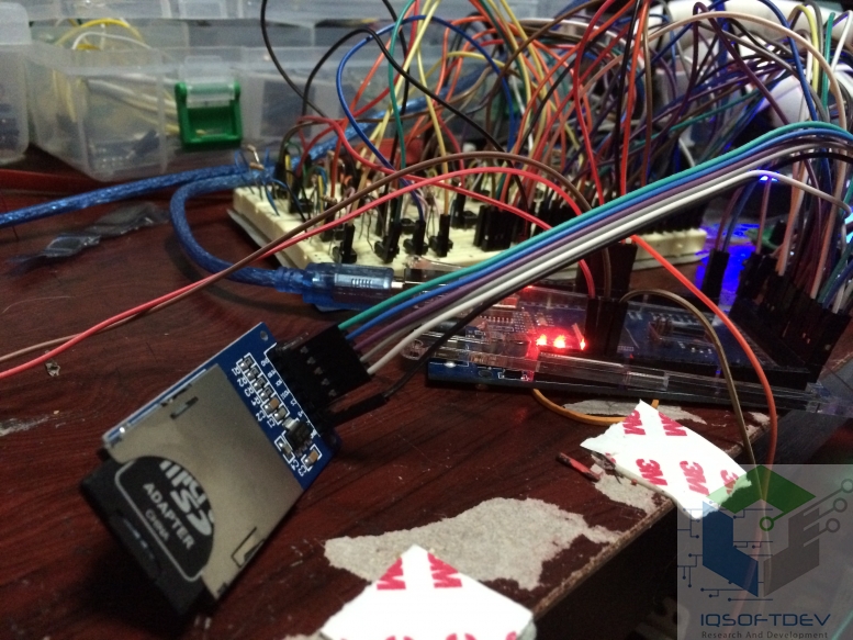 Arduino play sound on sdcard with button กลุ่มอักษรเบลสำหรับคนตาบอด